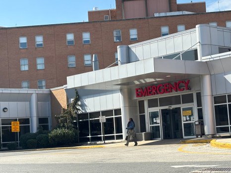 The former emergency department at Crozer-Chester Medical Center. The facility provided high levels of medical and mental health care. Some have not given up hope of getting it reopened and they'll hold a rally there Monday. (KATHLEEN E. CAREY - DAILY TIMES)